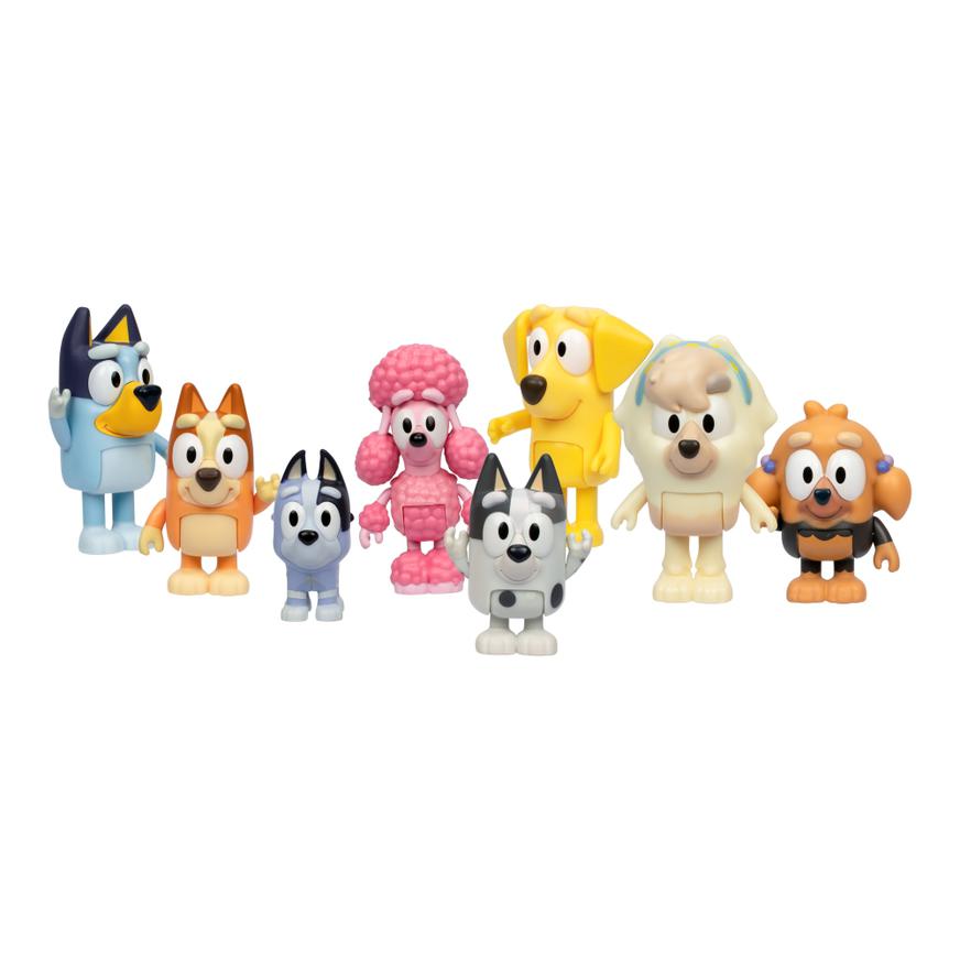 Pack Figuras Bluey Serie 11 X8 Piezas image number 0