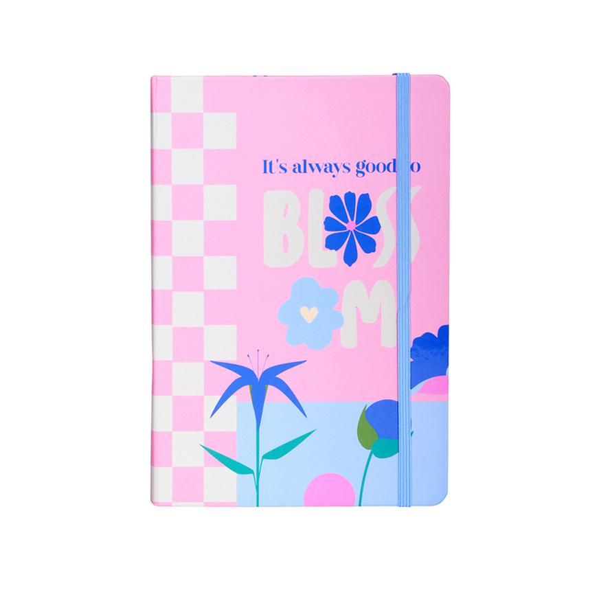 Libreta Artesco Blossom Con Liga A5 image number 0