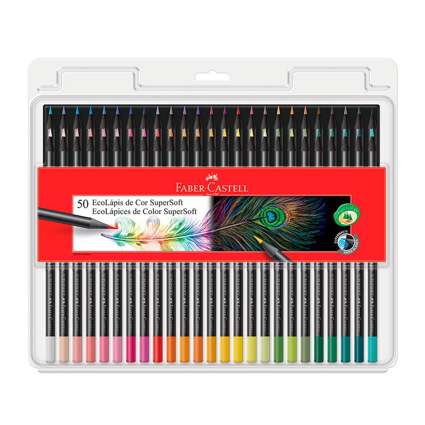 Colores Largos Faber Castell Supersoft X 50 Und image number 0