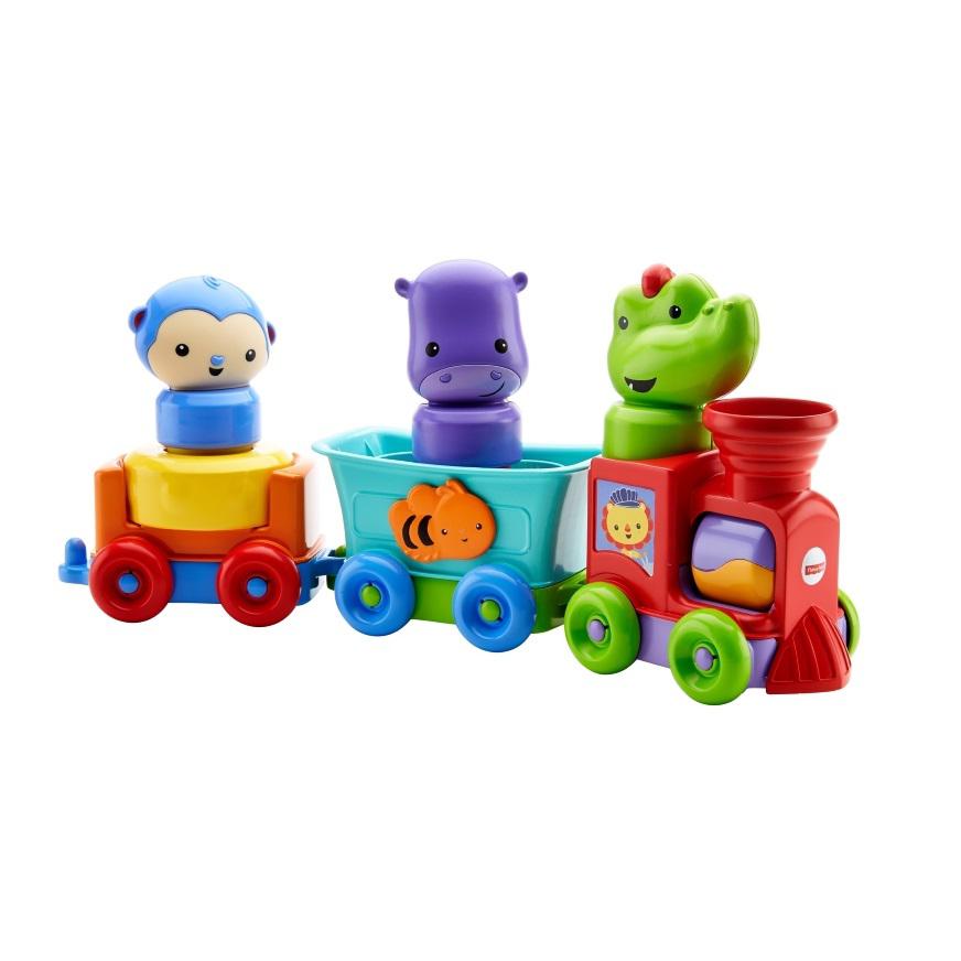 Juguete Fisher Price Silly Safari Tren Animales Divertidos image number 0