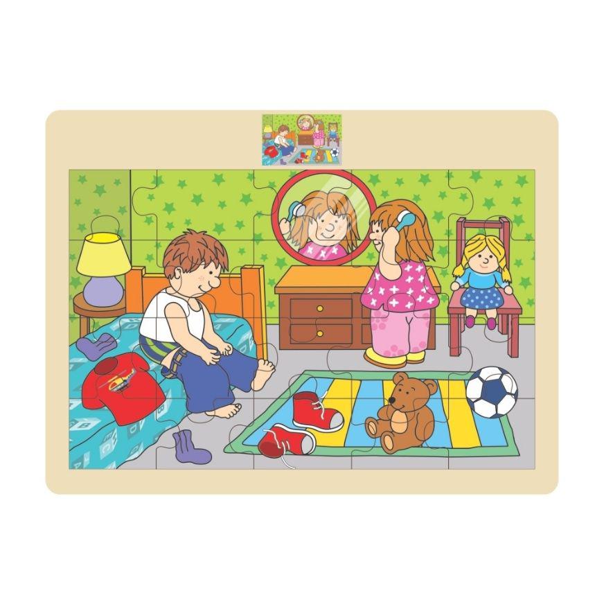 Rompecabezas Arti Creativo Infantil Buenos D&iacute;as 20 Piezas image number 0